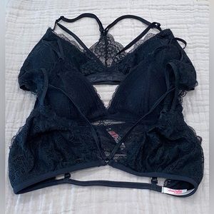 Lot of 3 Charlotte Russe Bralettes, Black, NWOT